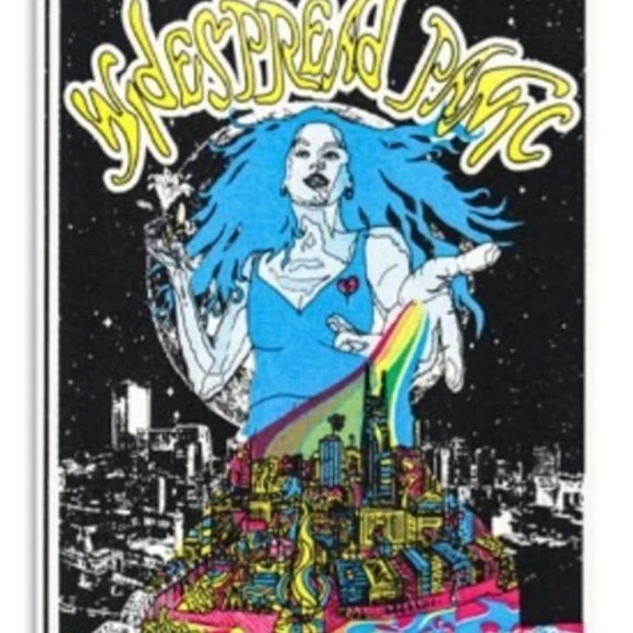 Handmade Art Widespread Panic New Year Eve Bridgstone Arena